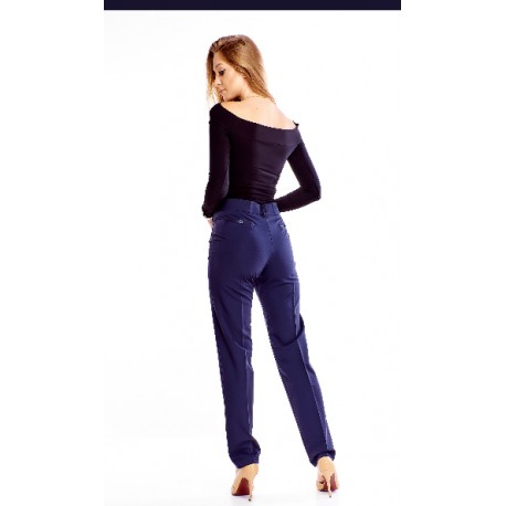 Elegantní byznys kalhoty do velikosti 54